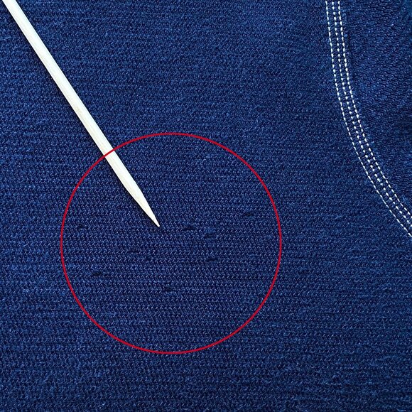 Tommy Bahama Mens Pullover Cotton Sweater Size XL Shawl Collar Navy Marlin Logo - Picture 11 of 11